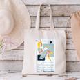 Little Miss Muffet Reading a Picture Book Canvas Tote Bag