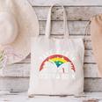 Take a Look It's In a Book Reading Vintage Retro Rainbow Canvas Tote Bag Take a Look It's In a Book Reading Vintage Retro Rainbow Canvas Tote Bag