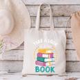 Take a Look It's In a Book Teacher Reading Apparel Canvas Tote Bag