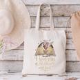 I Love You To The Library And Back Anatomical Heart Book Canvas Tote Bag