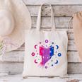 Magic Bi-Pride Book Of Cosmic Energy Canvas Tote Bag