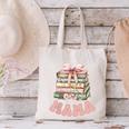 Mama Book First Chapter Birthday Family Matching Party Canvas Tote Bag