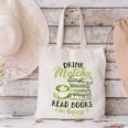 Matcha Green Tea Latte Drink Matcha Read Books Be Happy Canvas Tote Bag Matcha Green Tea Latte Drink Matcha Read Books Be Happy Canvas Tote Bag