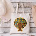 Melanin Afro Women Girl Book Librarian History African Canvas Tote Bag