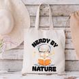 Nerdy By Nature Chibi Cute Book Lover Canvas Tote Bag Nerdy By Nature Chibi Cute Book Lover Canvas Tote Bag