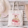 Not Today I'm Booked Book Lover Book Stack Coquette Bow Canvas Tote Bag Not Today I'm Booked Book Lover Book Stack Coquette Bow Canvas Tote Bag
