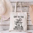 Off To The Bookstore Reading Bookworm Canvas Tote Bag Off To The Bookstore Reading Bookworm Canvas Tote Bag