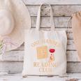 One-Handed Reading Club Smutty Book Lover Canvas Tote Bag