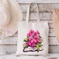 Orchids Flowers Book Floral Canvas Tote Bag Orchids Flowers Book Floral Canvas Tote Bag