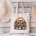 Owl Reading Books Book Library Bookworm Canvas Tote Bag