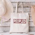 All Peopled Out Introvert Joke Sarcastic Quote Premium Tri-Blend Canvas Tote Bag All Peopled Out Introvert Joke Sarcastic Quote Premium Tri-Blend Canvas Tote Bag