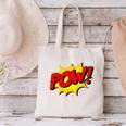 POW -Adults Kids Comic Book Cartoon Pop Art Novelty Sarcastic Canvas Tote Bag POW -Adults Kids Comic Book Cartoon Pop Art Novelty Sarcastic Canvas Tote Bag