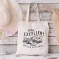 Pride And Prejudice Books What Excellent Boiled Potatoes Canvas Tote Bag