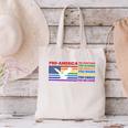 Pro America Pro Acceptance Pro Science Pro Equality Pro Book Canvas Tote Bag