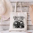 Proudly Anti Social Member Of The Introverted Book Club Canvas Tote Bag Proudly Anti Social Member Of The Introverted Book Club Canvas Tote Bag