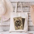 Queen Of Books Playing Card Aesthetic For Book Lovers Premium Tri-Blend Canvas Tote Bag