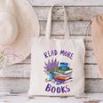 Read More Books Floral Book Reader Art Reading Lover Quote Canvas Tote Bag Read More Books Floral Book Reader Art Reading Lover Quote Canvas Tote Bag