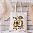 Read Books Be Kind Stay Weird Bookish Silly Goose Reading Canvas Tote Bag Read Books Be Kind Stay Weird Bookish Silly Goose Reading Canvas Tote Bag