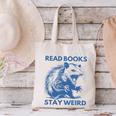 Read Books Stay Weird Canvas Tote Bag