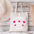 Read Your Heart Out Cute Teacher Women Book Lovers Canvas Tote Bag