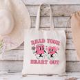 Read You Heart Out Reading Teacher Valentines Day Book Lover Canvas Tote Bag Read You Heart Out Reading Teacher Valentines Day Book Lover Canvas Tote Bag