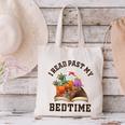 I Read Past My Bedtime Reading Dinosaur Book Lover Canvas Tote Bag
