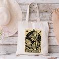 The Reader Tarot Card Book Lover Skeleton Reading Book Canvas Tote Bag