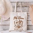 Reading Book Lover Bookish Librarian Silly Goose Book Club Canvas Tote Bag Reading Book Lover Bookish Librarian Silly Goose Book Club Canvas Tote Bag