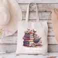 Reading A Book Per Day Keeps Reality Away Skeleton Books Canvas Tote Bag
