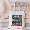 Reading And Bookcase Magic Book Premium Canvas Tote Bag