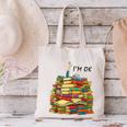 Reading Books Librarian Reader Nerd I'm Ok Teacher School Canvas Tote Bag Reading Books Librarian Reader Nerd I'm Ok Teacher School Canvas Tote Bag