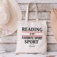 Reading Is My Favorite Sport Book Lover Saying Quote Canvas Tote Bag Reading Is My Favorite Sport Book Lover Saying Quote Canvas Tote Bag