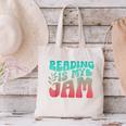 Reading Is My Jam Book Lover Bookworm Teacher Library Reader Canvas Tote Bag Reading Is My Jam Book Lover Bookworm Teacher Library Reader Canvas Tote Bag
