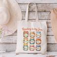 Reading Is My Jam Cute Jelly Jars Book Genres Canvas Tote Bag Reading Is My Jam Cute Jelly Jars Book Genres Canvas Tote Bag