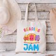 Reading Is My Jam I Love To Read Books Boy Girl Canvas Tote Bag