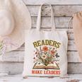 Reading Squad Book Lover Bookish Floral Readers Make Leaders Canvas Tote Bag Reading Squad Book Lover Bookish Floral Readers Make Leaders Canvas Tote Bag