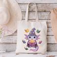 ReadsALOTL Cute Axolotl Book Lover Canvas Tote Bag ReadsALOTL Cute Axolotl Book Lover Canvas Tote Bag