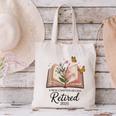 Retired 2025 A New Chapter Begins Retirement Teacher Book Canvas Tote Bag Retired 2025 A New Chapter Begins Retirement Teacher Book Canvas Tote Bag