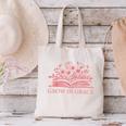 Retro Grow In Grace Wildflower Book Christian Bible Verse Canvas Tote Bag Retro Grow In Grace Wildflower Book Christian Bible Verse Canvas Tote Bag