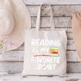 Retro Reading Is My Favorite Sport Baseball World Book Day Canvas Tote Bag Retro Reading Is My Favorite Sport Baseball World Book Day Canvas Tote Bag