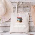 Retro Sometimes I Think I Read Too Much For Book Lover Canvas Tote Bag