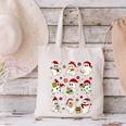 Santa Ghost Reading Books Christmas Library Teacher Canvas Tote Bag Santa Ghost Reading Books Christmas Library Teacher Canvas Tote Bag