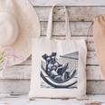 Schnauzer Hammock Reading Book Schnauzer Glasses Canvas Tote Bag