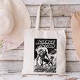 Science Fiction Writer At Work Vintage Book Cover Canvas Tote Bag Science Fiction Writer At Work Vintage Book Cover Canvas Tote Bag