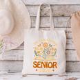 Senior 2026 Final Chapter Retro Book Lover Last First Day Canvas Tote Bag