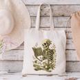 Skeleton Book Floral Skull Halloween Teacher Costume Canvas Tote Bag Skeleton Book Floral Skull Halloween Teacher Costume Canvas Tote Bag