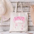 SMUT Slut Provocative Literature Book Club Book Reading Canvas Tote Bag