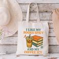 Spicy Books And Iced Coffee Book Lover Smut Reader Canvas Tote Bag Spicy Books And Iced Coffee Book Lover Smut Reader Canvas Tote Bag