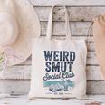 Spicy Romance Book Reader Fan Weird Smut Social Club Canvas Tote Bag
