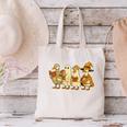 Spooky Halloween Book Lover Halloween Reading Goose Canvas Tote Bag